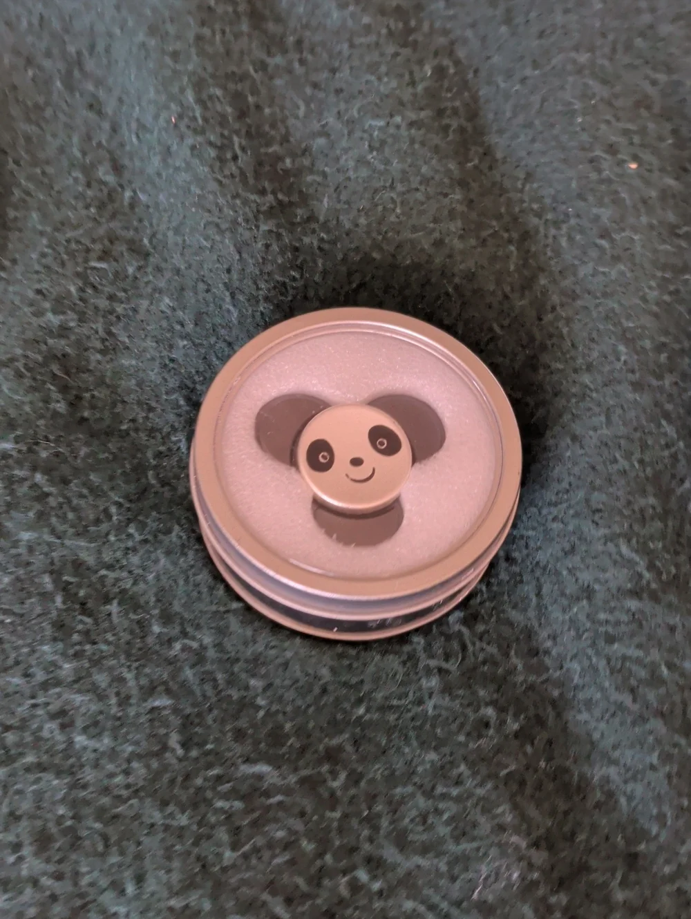 Gray Panda Silicone Bath Sponge for Kids - Gentle Cleansing